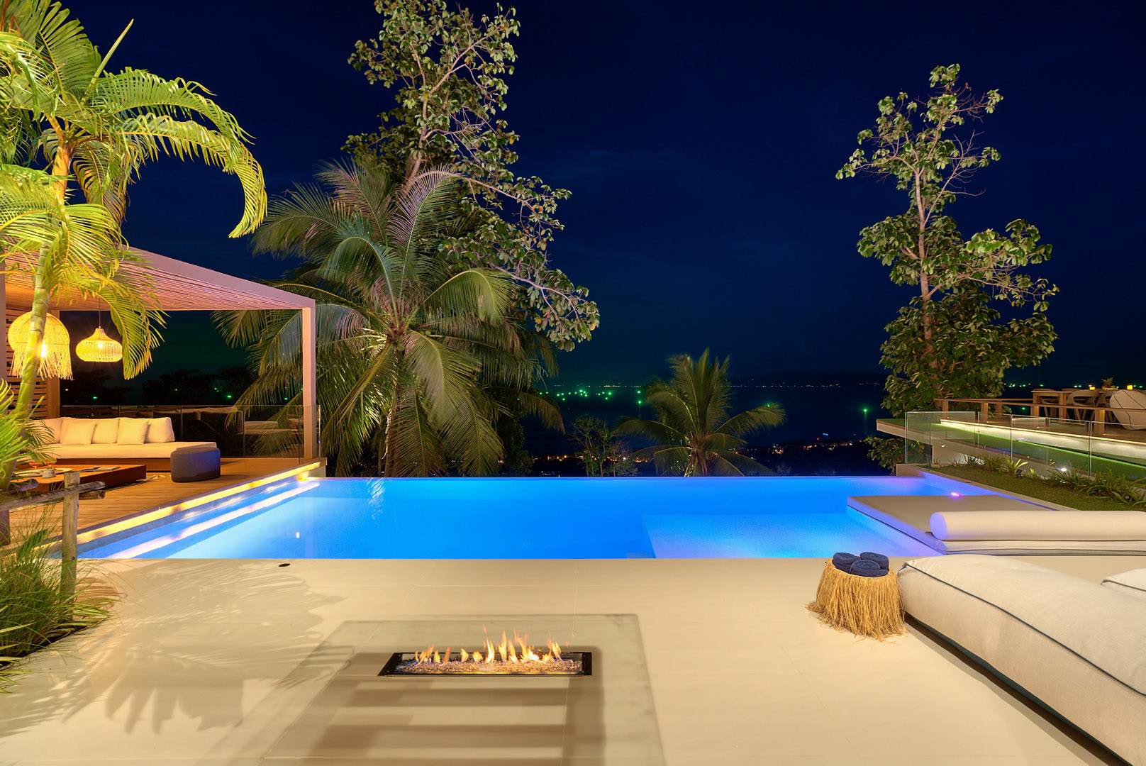 (SOLD) Pacific Palisade - Contemporary Tropical 4 Bedroom Seaview Pool Villas in Bang Por 