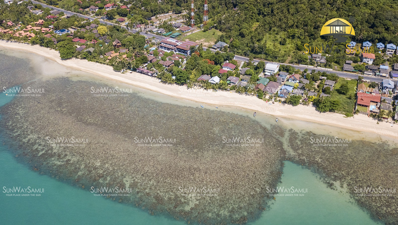 (SOLD) 1342 sqm Beachfront Land For Sale in Bangpor, Koh Samui