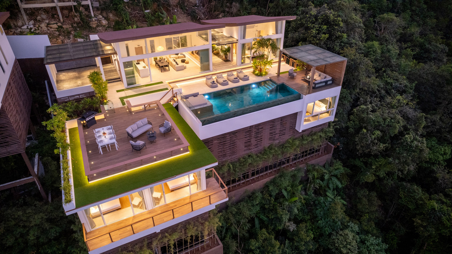 Pacific Palisade Villa Venice – 4 Bedroom Seaview Pool Villa in Bang Por for sale: Pacific Palisades Villa Venice – 4 Bedroom Seaview Pool Villa in Bang Por for sale