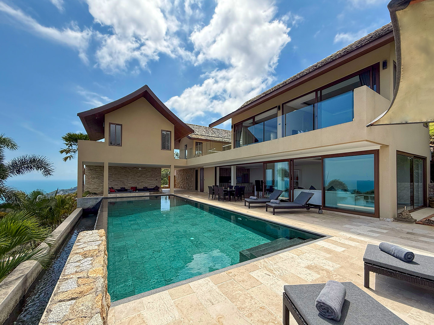 Rockwater Villa Enam – Timeless 4+1 Bedroom Seaview Pool Villa in Chaweng Noi: Rockwater Villa Enam – Timeless 4+1 Bedroom Seaview Pool Villa in Chaweng Noi