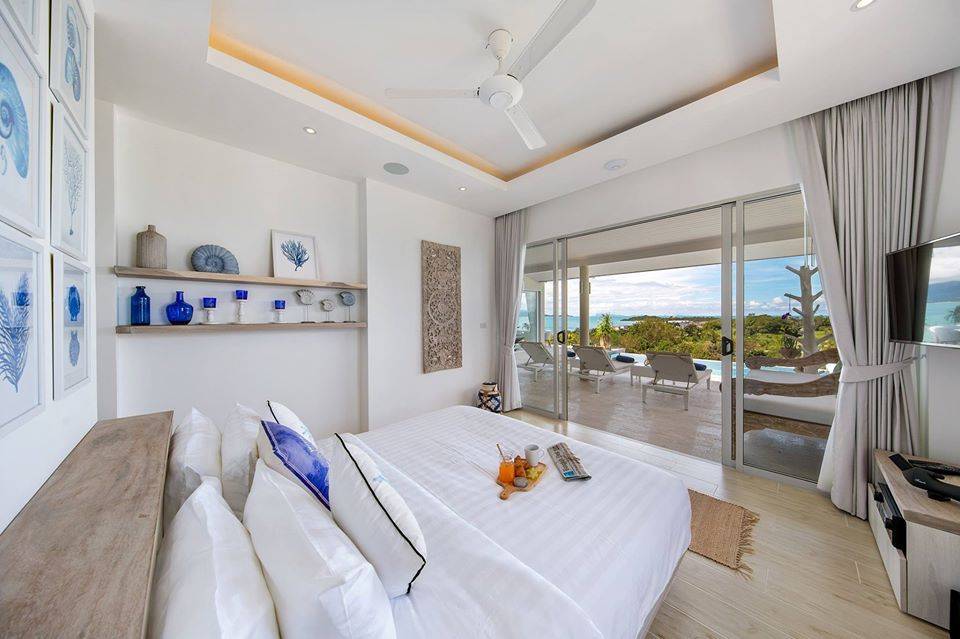 (SOLD) Elegant Contemporary 3 Bedroom Villa with Views Over Samrong Bay
