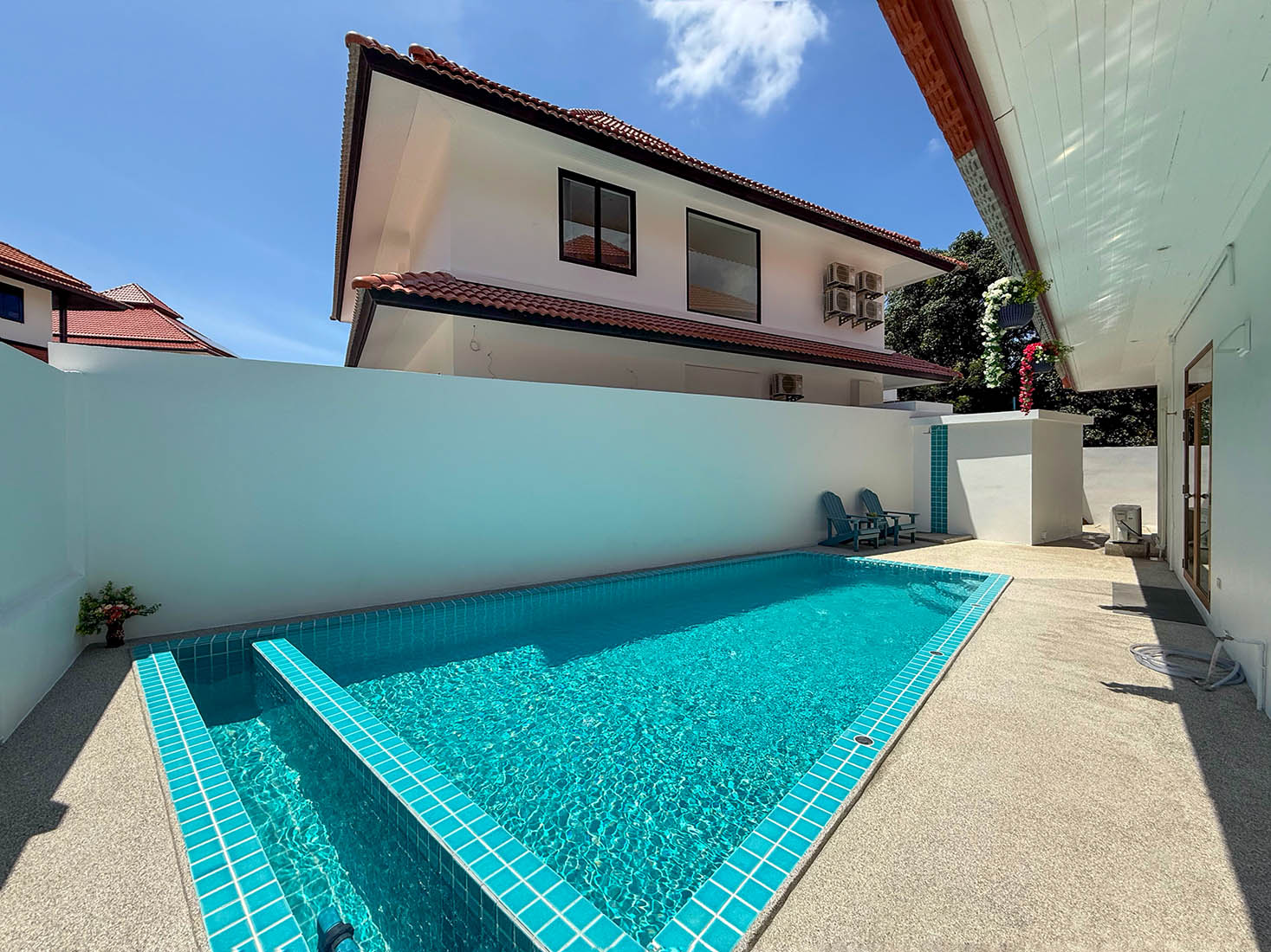 Newly Renovated Beachside 4 Bedroom Teak Pool Villa in Thongson Bay Villas for sale: Newly Renovated Beachside 4 Bedroom Teak Pool Villa in Thongson Bay Villas for sale