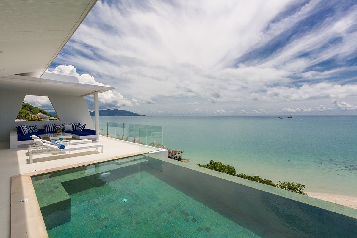Villa Dahlia - Breathtaking 3+1 Bedroom Seaview Villa in Thongson Bay for sale