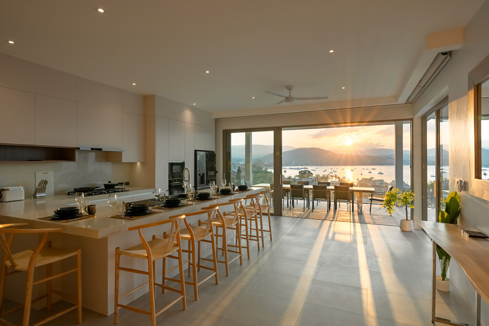 Bangrak Bayview - Sunset 4+1 Bedroom Seaview Pool Villa in Bangrak for Sale: Bangrak Bayview - Sunset 4+1 Bedroom Seaview Pool Villa in Bangrak for Sale