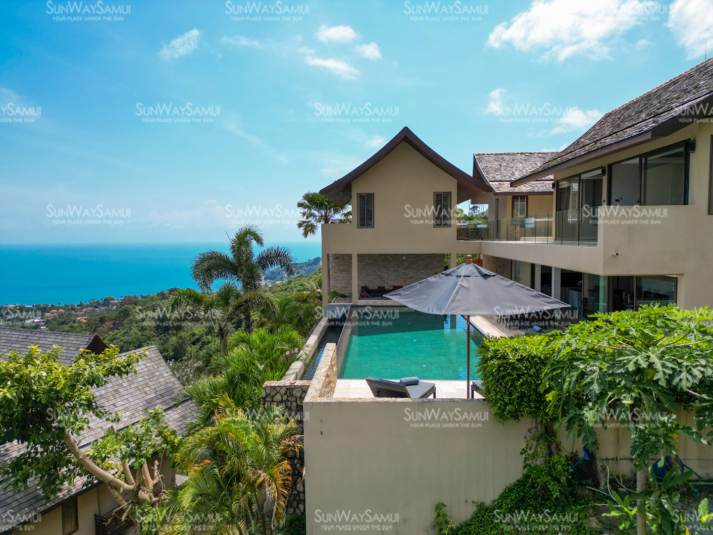 Rockwater Villa Enam – Timeless 4+1 Bedroom Seaview Pool Villa in Chaweng Noi: Rockwater Villa Enam – Timeless 4+1 Bedroom Seaview Pool Villa in Chaweng Noi