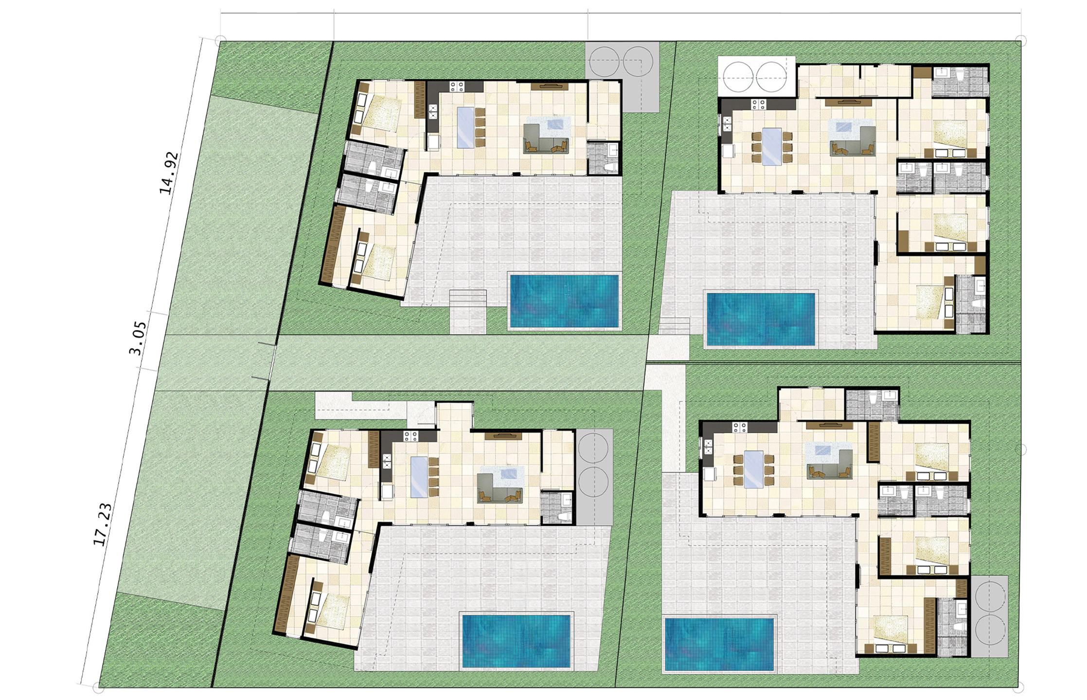 Sunset Village – Prime 2 to 3 Bedroom Garden Pool Villas in Choengmon for sale: Sunset Village – Prime 2 to 3 Bedroom Garden Pool Villas in Choengmon for sale