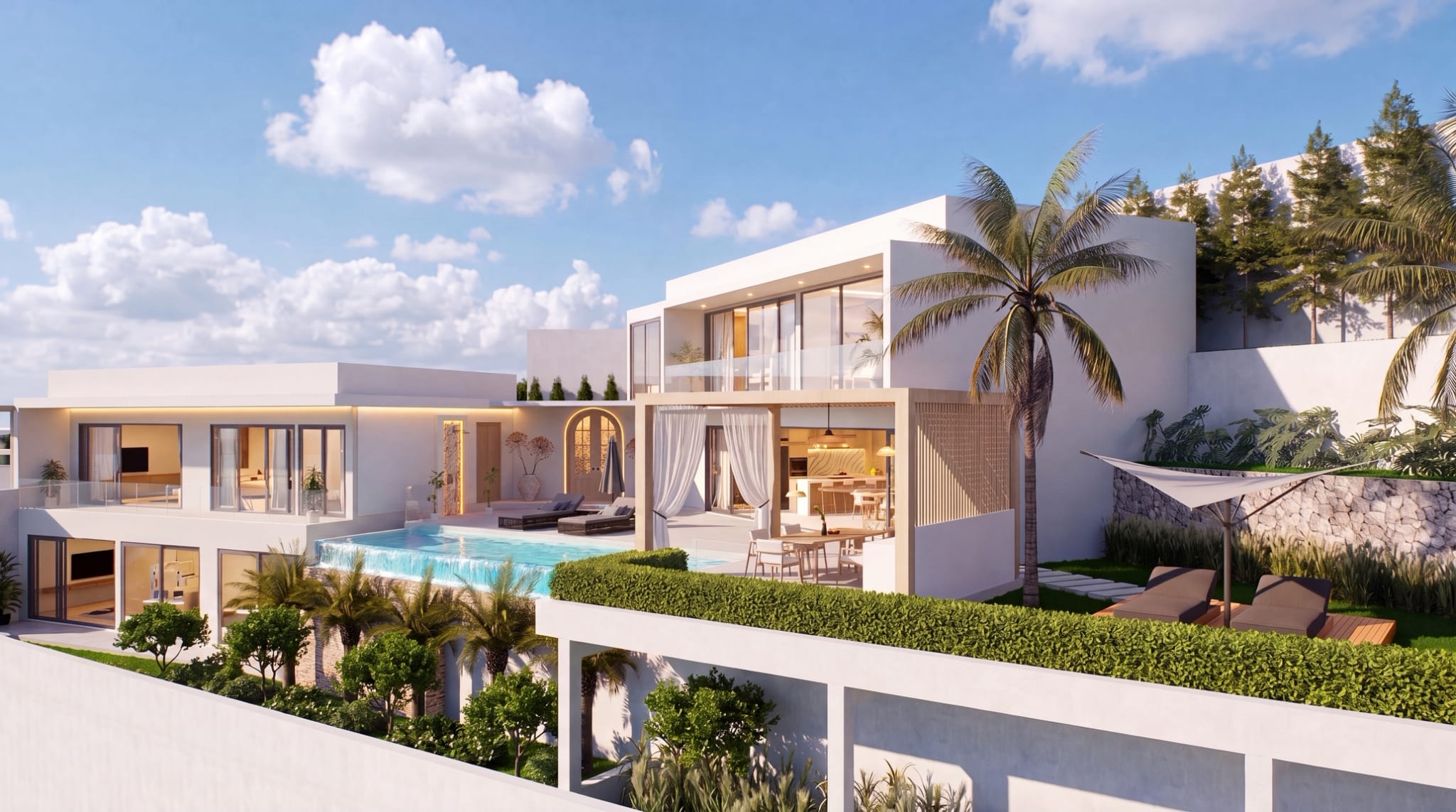 Tesoro Valley – Off Plan 2 to 4+1 Bedroom Seaview Pool Villa in Bang Makham for sale: Tesoro Valley – Off Plan 2 to 4+1 Bedroom Seaview Pool Villa in Bang Makham for sale