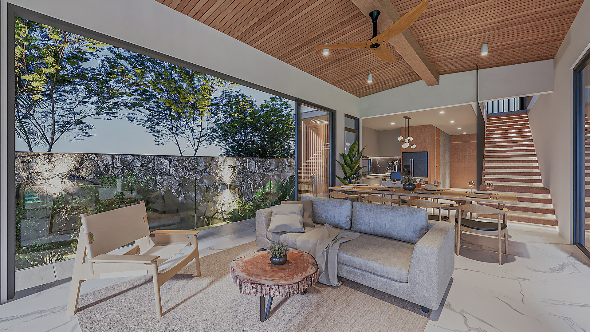 Sense 8 – Sensational 3 to 4 Bedroom Seaview Villa in Chaweng Noi for Sale