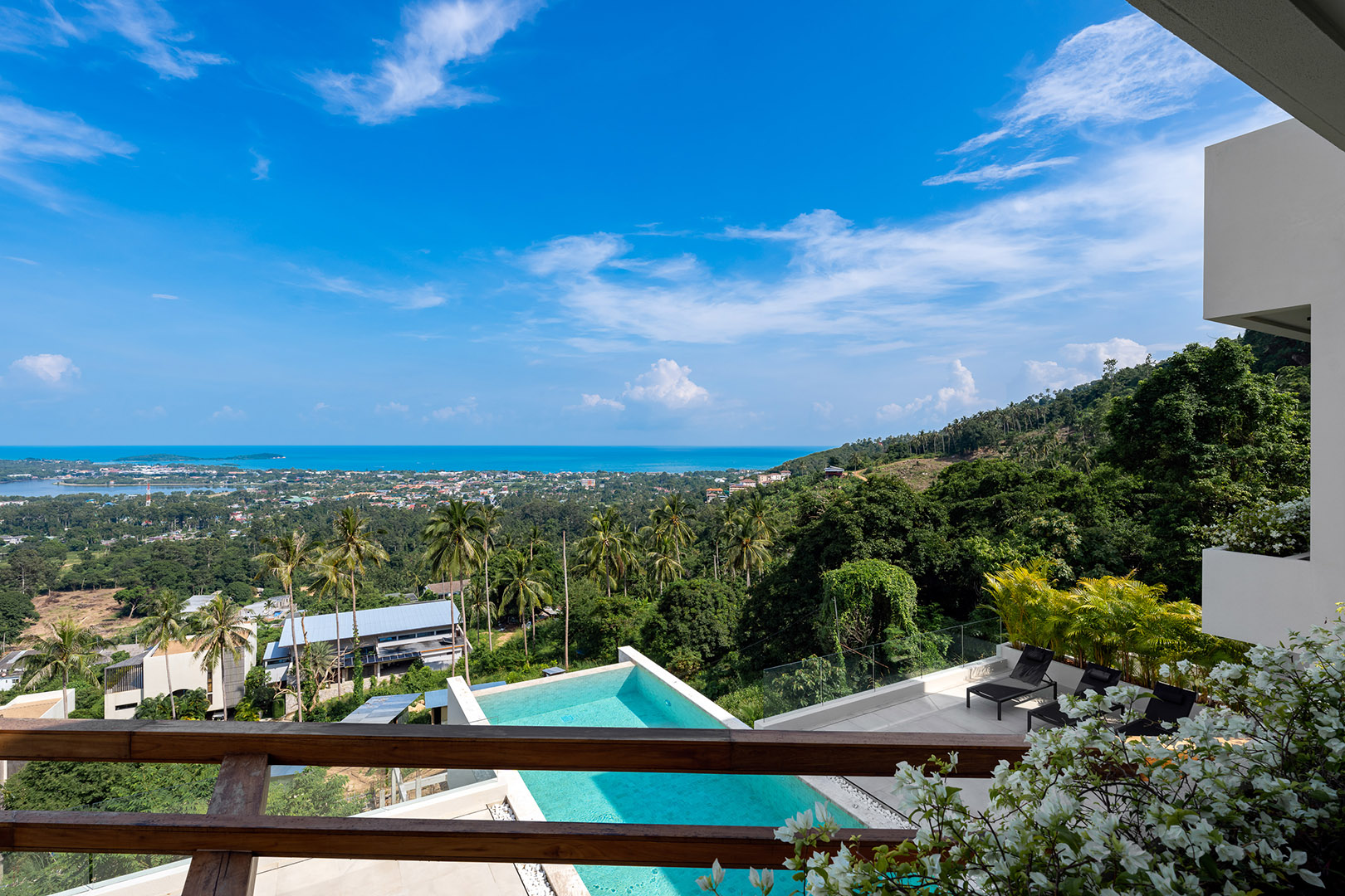 (PRICE REDUCED!) Villa Azure – Mediterranean 5 Bedroom Seaview Pool Villa in Chaweng for sale: Villa Azure – Mediterranean 5 Bedroom Seaview Pool Villa in Chaweng for sale