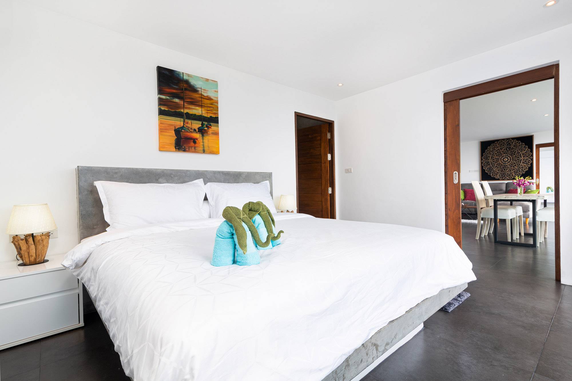 (SOLD) 2 bedroom sea-view apartment Re-Sale in Lamai in The Ruby Project