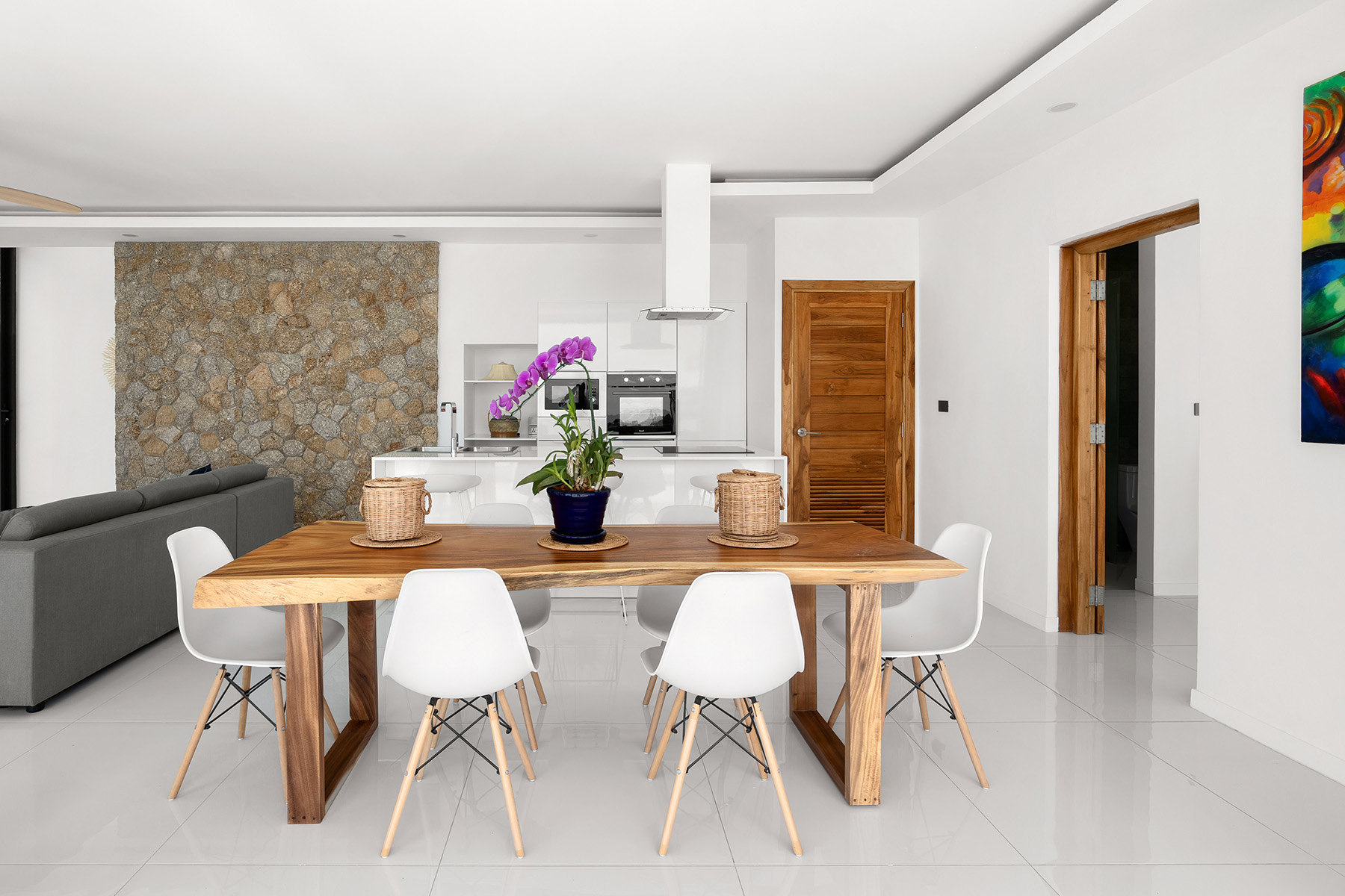 (SOLD) Enchanting 3 Bedroom Seaview Pool Villa in Bophut for sale