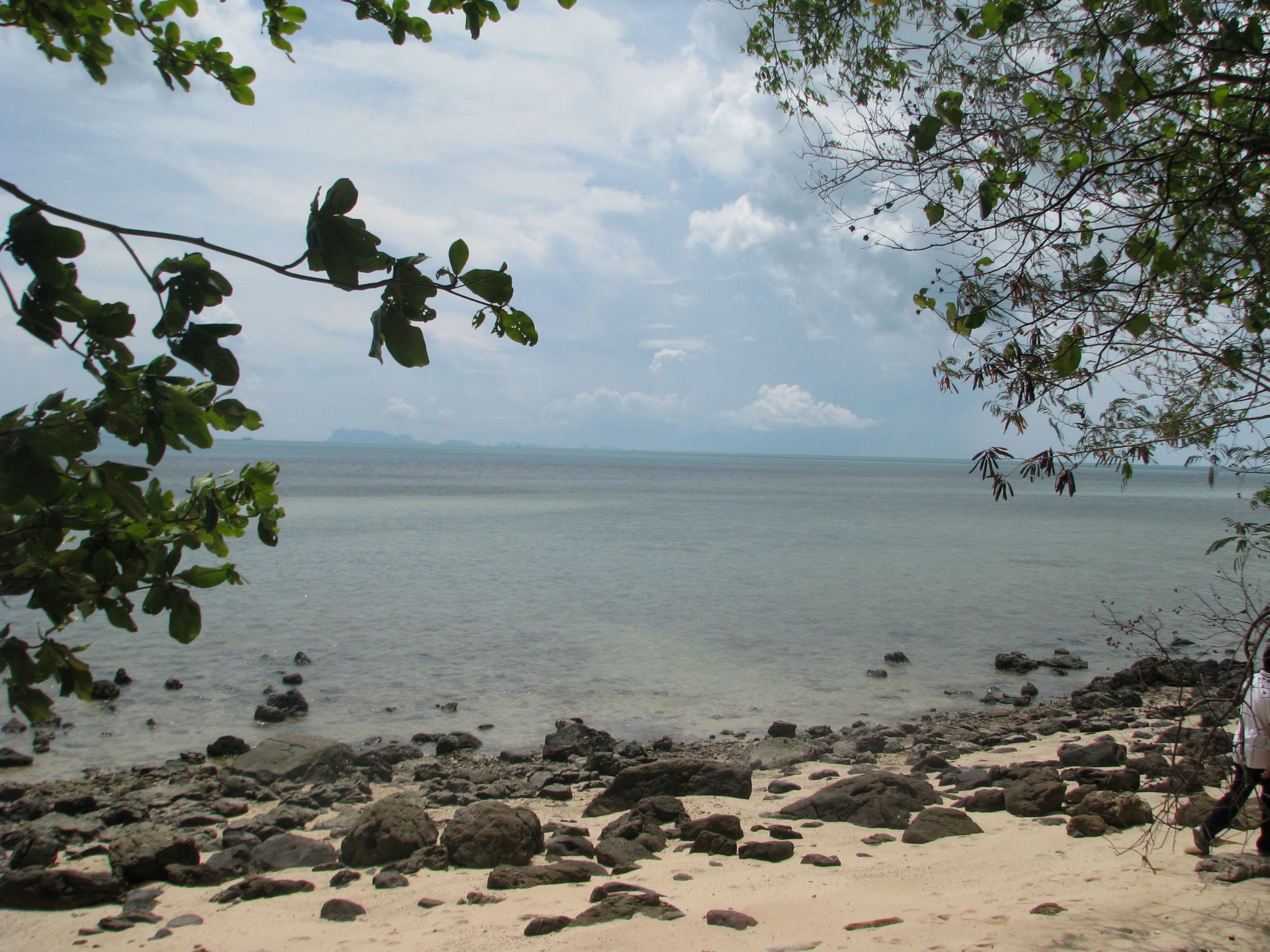 46 rai sea view land at Taling Ngam together with beach front.