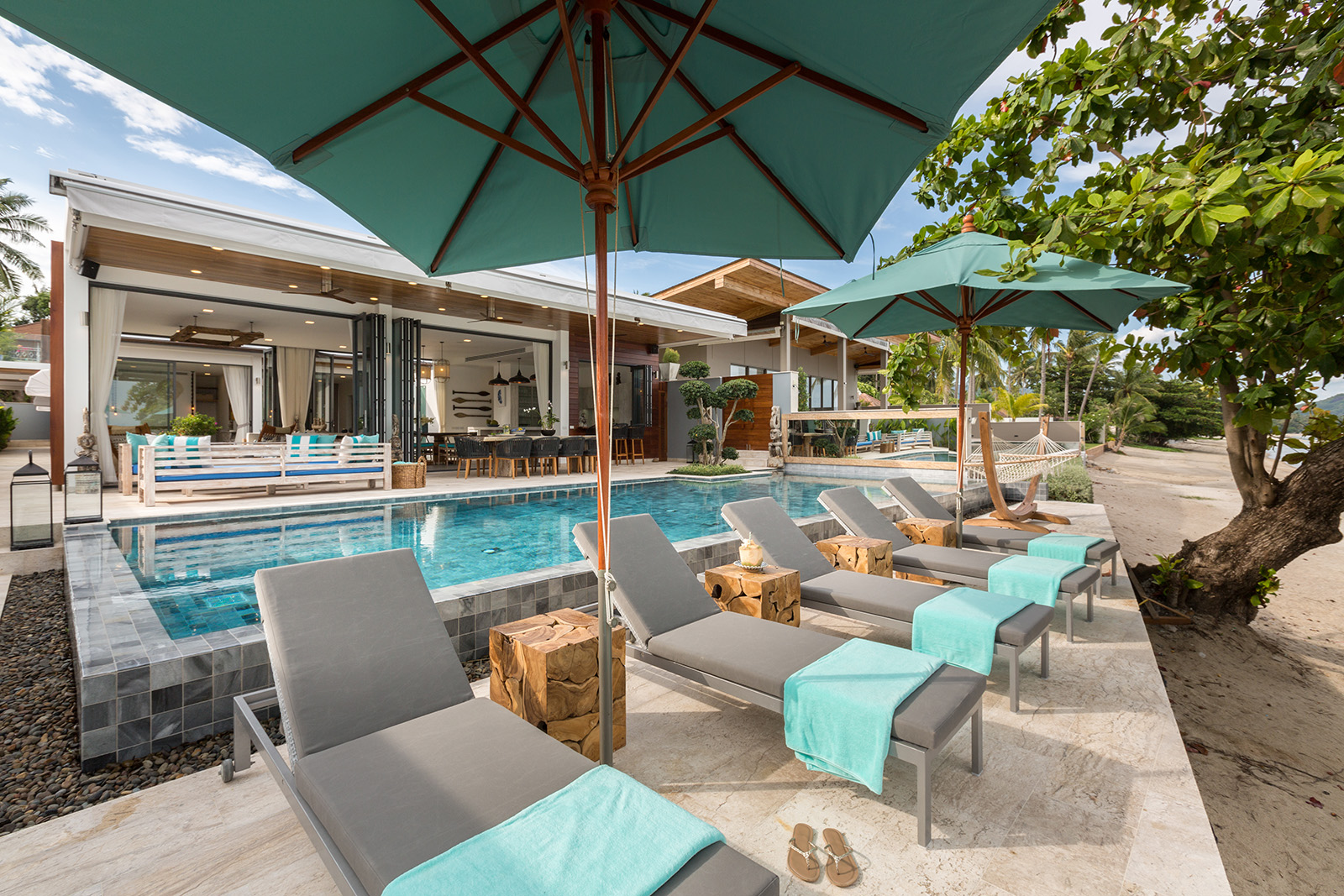 (SOLD) Villa Suma by Pavana – Luxurious 7 Bedroom Beachfront Villa in Laem Sor for sale