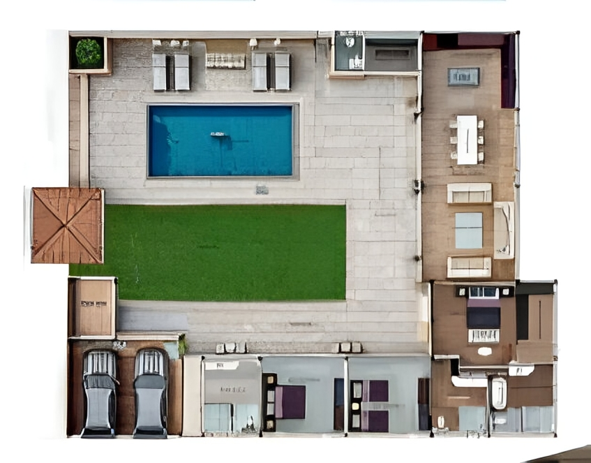 Sunny Retreat – 3 Bedroom Garden Pool Villas Near Fisherman’s Village for sale