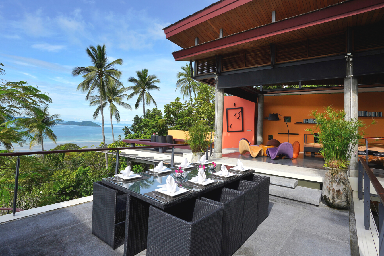 L2 Residence – Lavish 4 Bedroom Seaview Pool Villa in Laem Set for Sale