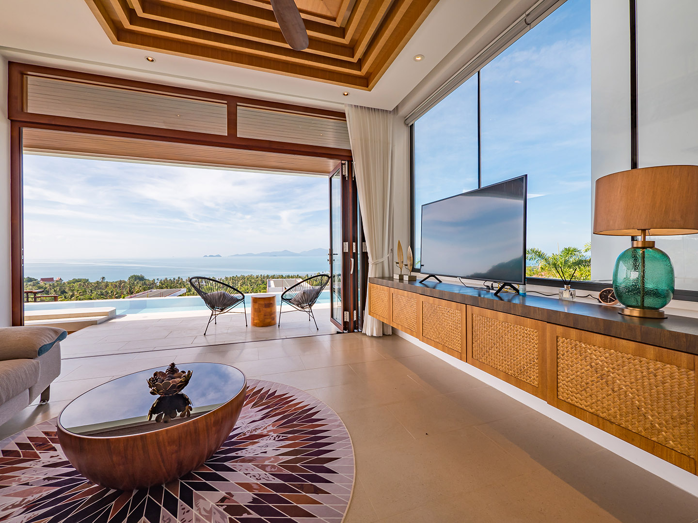 (PRICE REDUCED!) Darika Residence B5 - Dazzling 4 Bedroom Seaview Pool Villa in Bang Por for sale