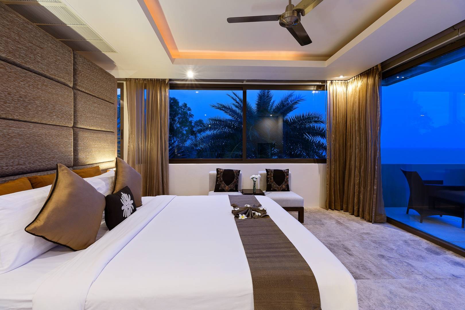 Napa Villa - Contemporary 4 Bedroom Seaview Pool Villa in North Chaweng for sale