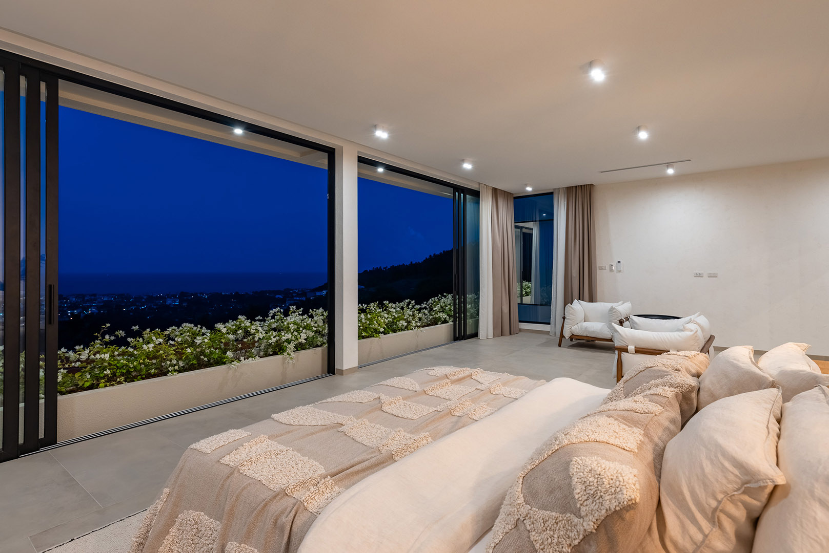 (PRICE REDUCED!) Villa Azure – Mediterranean 5 Bedroom Seaview Pool Villa in Chaweng for sale: Villa Azure – Mediterranean 5 Bedroom Seaview Pool Villa in Chaweng for sale