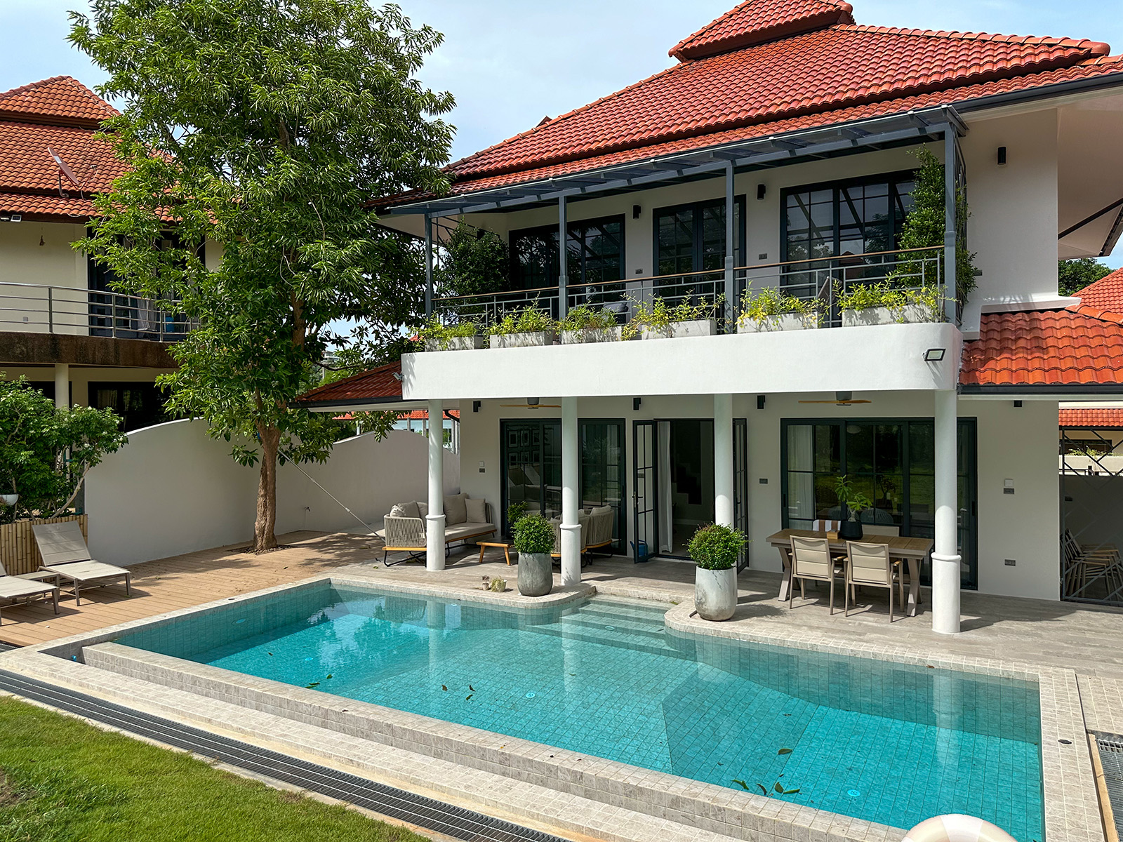 (SOLD) New Built Beachside 3 Bedroom Garden Pool Villa in Thongson Bay Villas for Sale