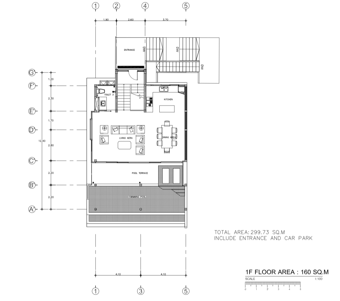 (SOLD) Urbane 3 Bedroom Semi-detached Seaview Pool Villa in Chaweng Noi for sale