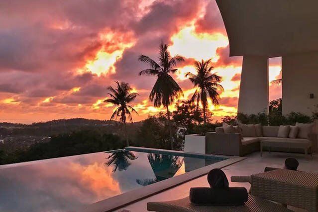 The Ridge Villa 9 - 4 Bedrooms Villa 9 with Panoramic Sea View in Plai Laem for sale