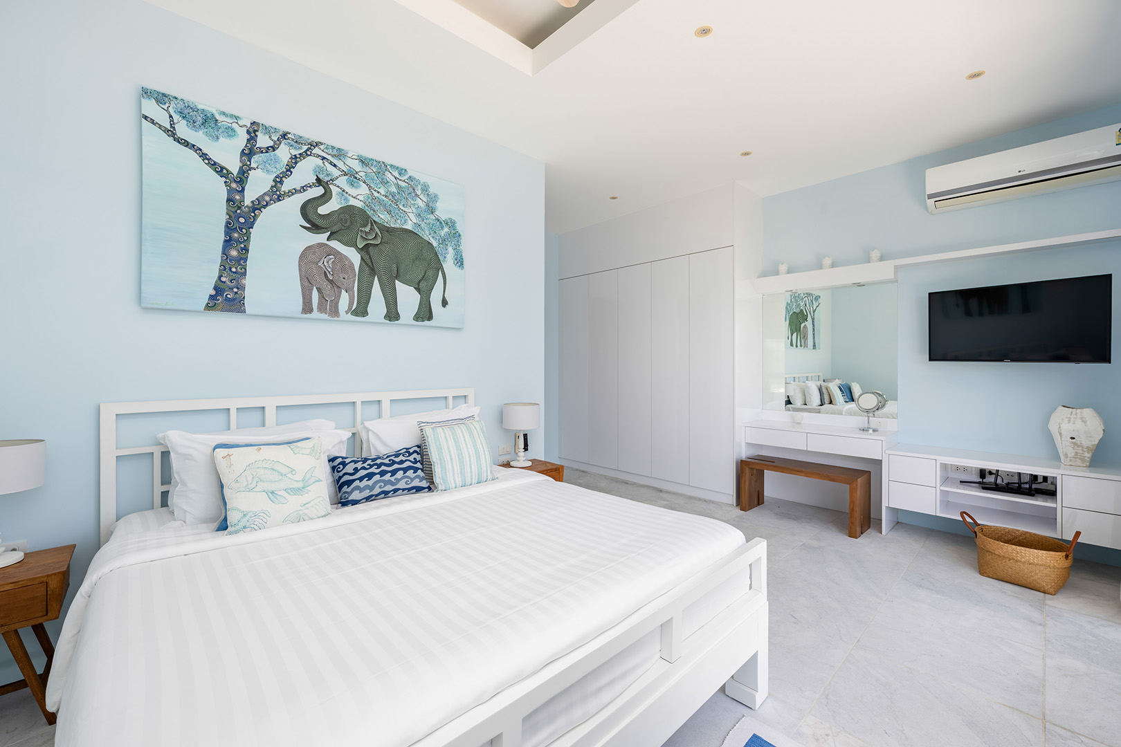 Nautical 4+1 Bedroom Seaview Semi-Detached Pool Villa in Plai Laem for sale