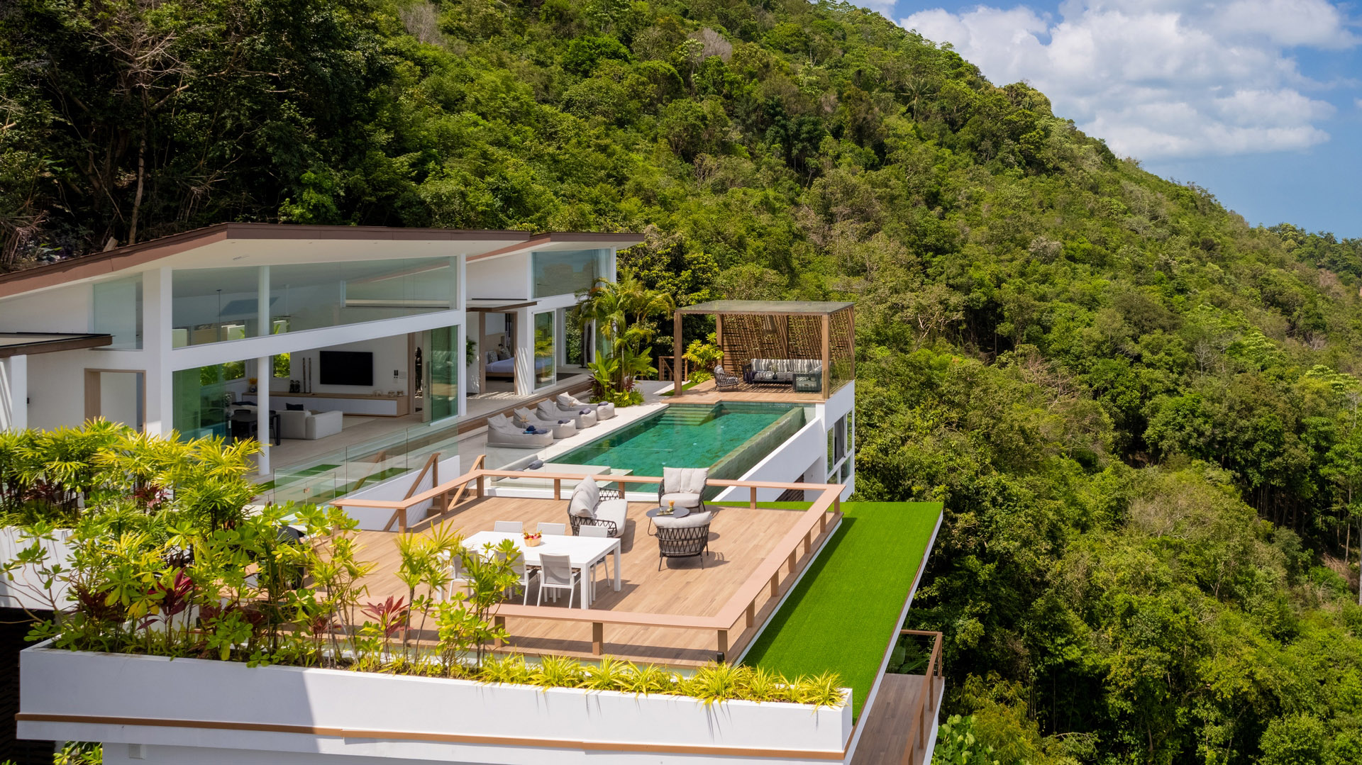 Pacific Palisade Villa Venice – 4 Bedroom Seaview Pool Villa in Bang Por for sale: Pacific Palisades Villa Venice – 4 Bedroom Seaview Pool Villa in Bang Por for sale