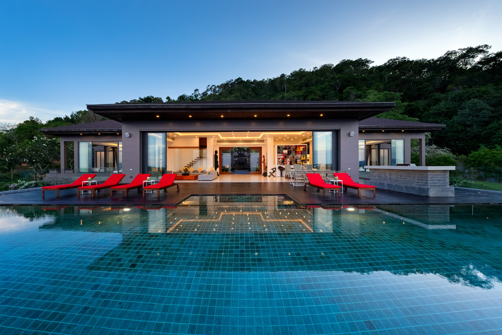 (PRICE REDUCED!) Villa Michaela – Spectacular 5 Bedroom Seaview Pool Villa in Plai Laem for sale