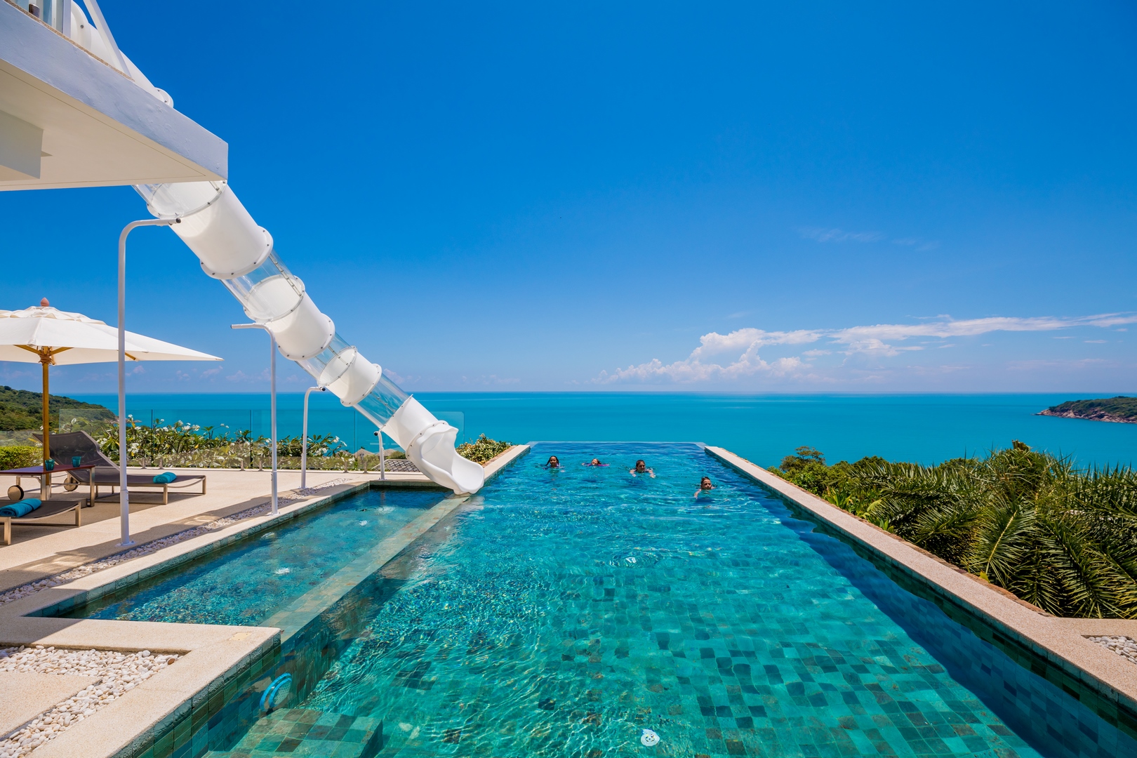 Villa Turquoise – Luxury 4 Bedroom Seaview Villa in North Chaweng for sale