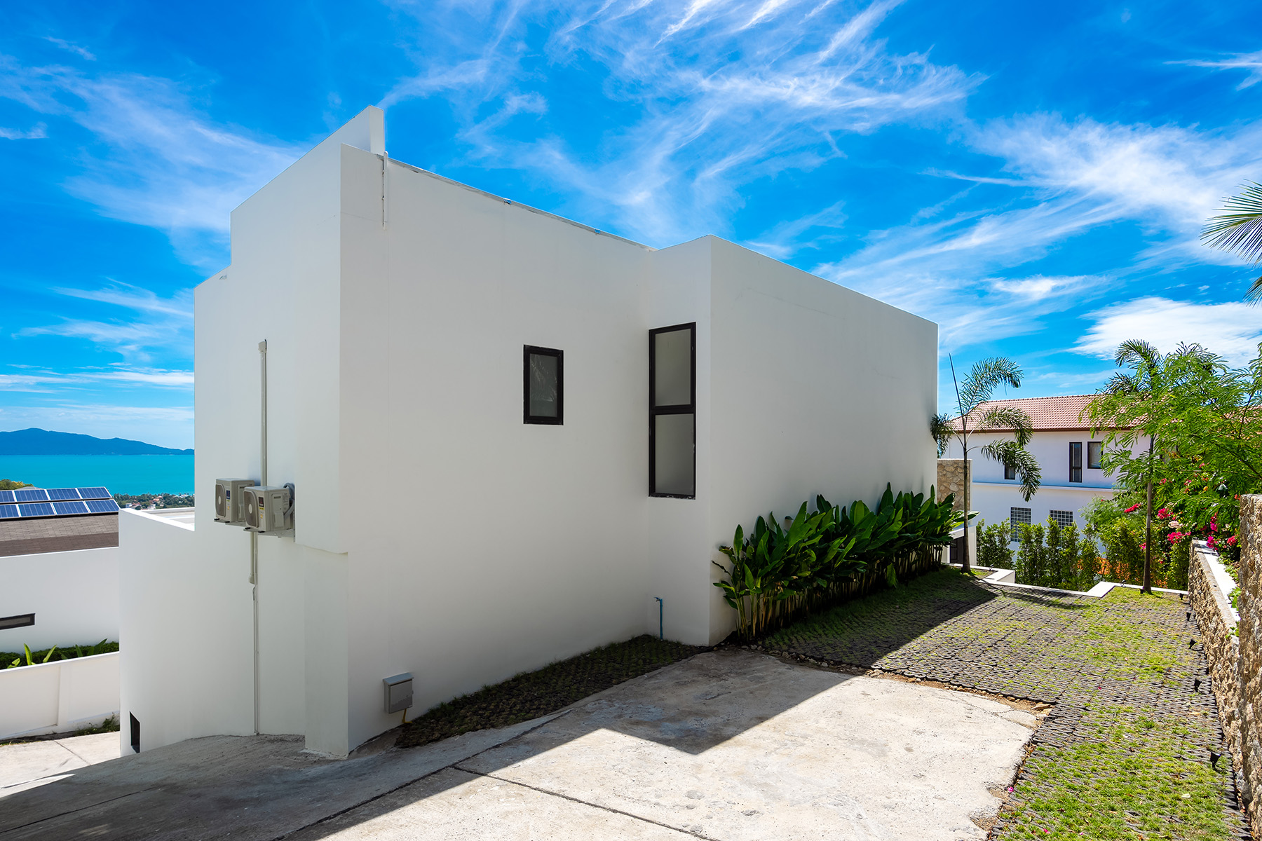 (SOLD) Enchanting 3 Bedroom Seaview Pool Villa in Bophut for sale