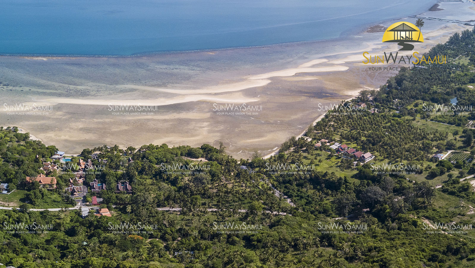 (SOLD) 4.5 Rai Beachfront Land For Sale in Laemset, Koh Samui