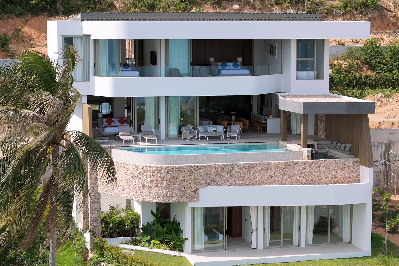 Beso Grande in Jewels Samui – Premier 4 to 5 Bedroom Seaview Pool Villa in Bangpor for sale: Beso Grande in Jewels Samui – Premier 4 to 5 Bedroom Seaview Pool Villa in Bangpor for sale