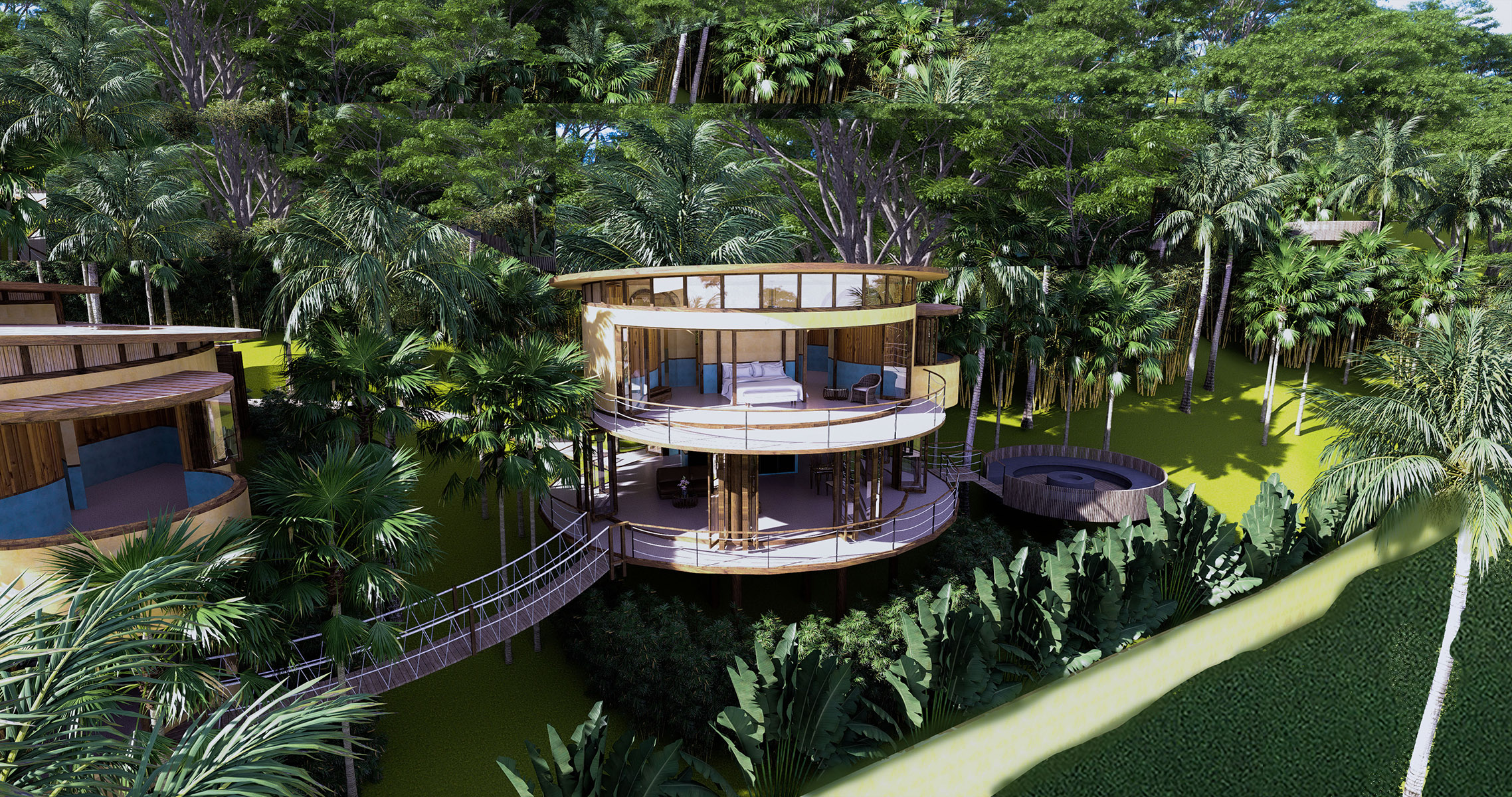 Kunkhao Tara Villas – Ecological 4 Bedroom Seaview Pool Villa in Bang Makham for sale