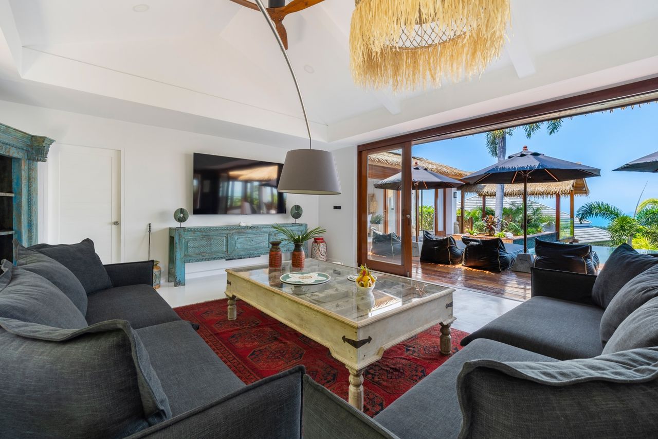 Authentik Villa – Balinese 5 Bedroom Seaview Pool Villa in Bophut: Authentik Villa – Balinese 5 Bedroom Seaview Pool Villa in Bophut