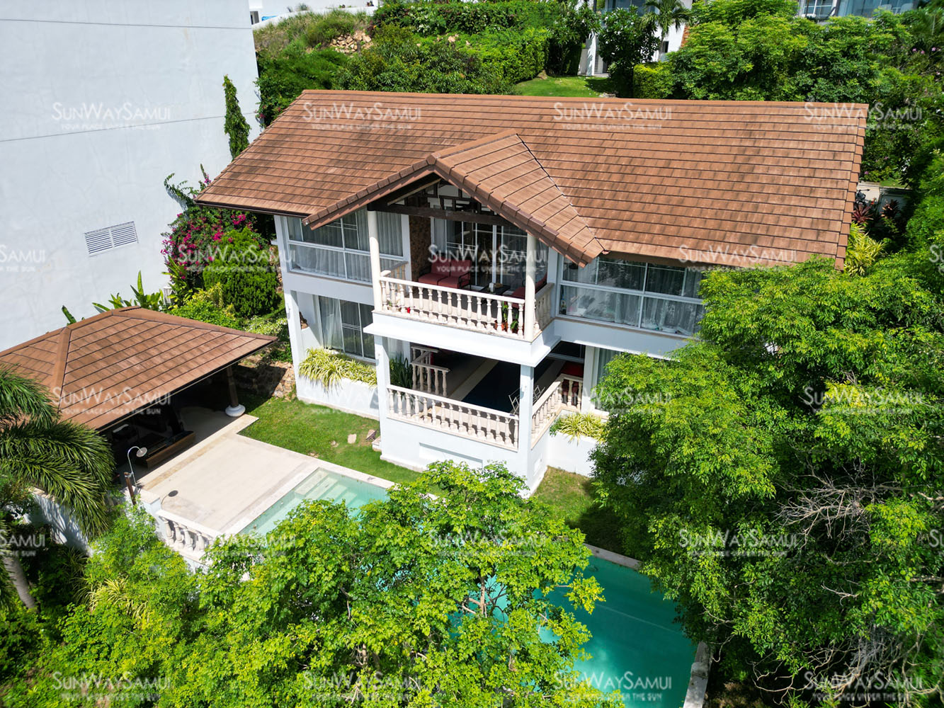 Villa Horizon 37 - Serene 3 Bedroom Seaview Pool Villa in Choengmon for sale: Villa Horizon 37 - Serene 3 Bedroom Seaview Pool Villa in Choengmon for sale