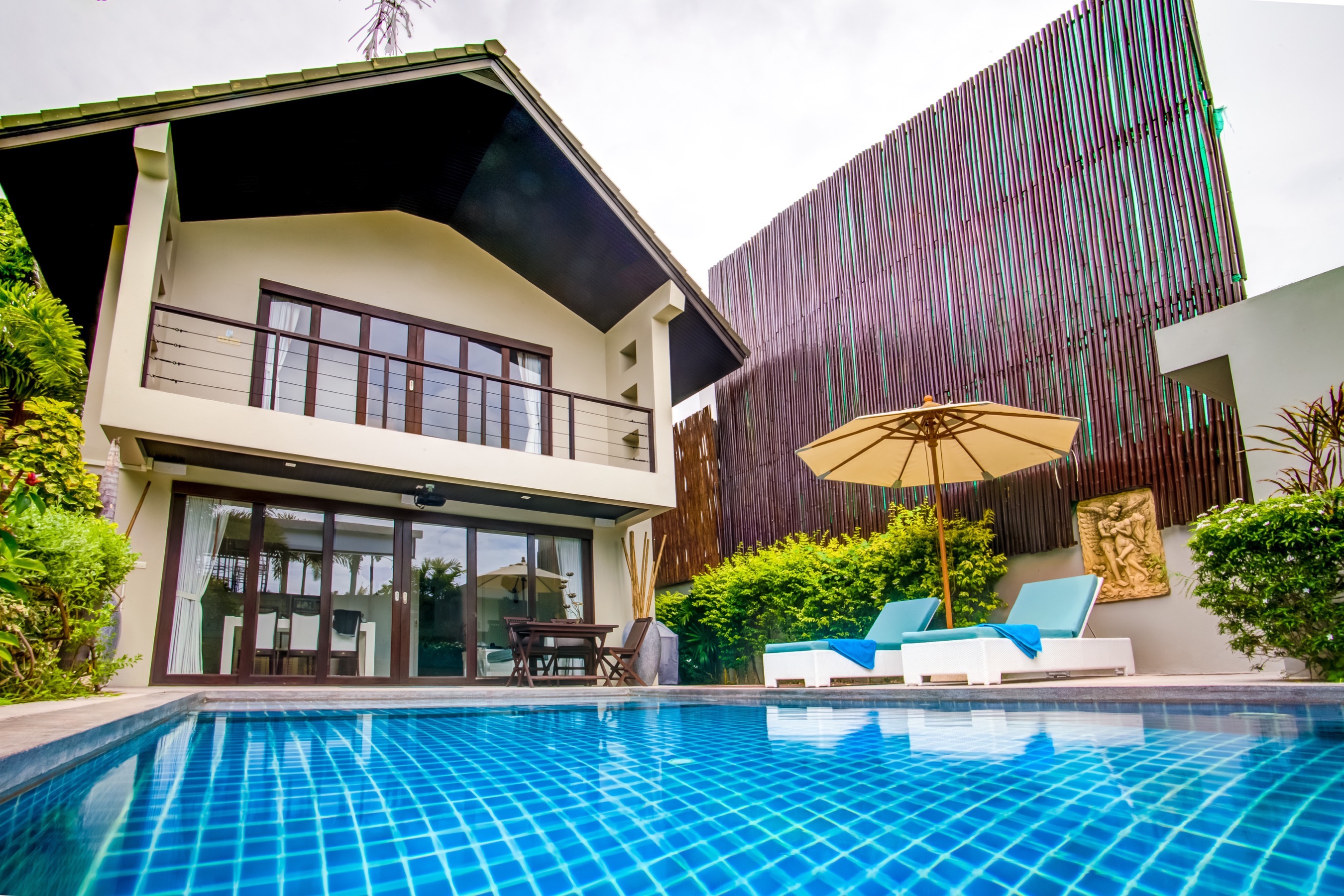 Villa Chok – Beachside 3 Bedroom Pool Villa in Ban Tai for sale