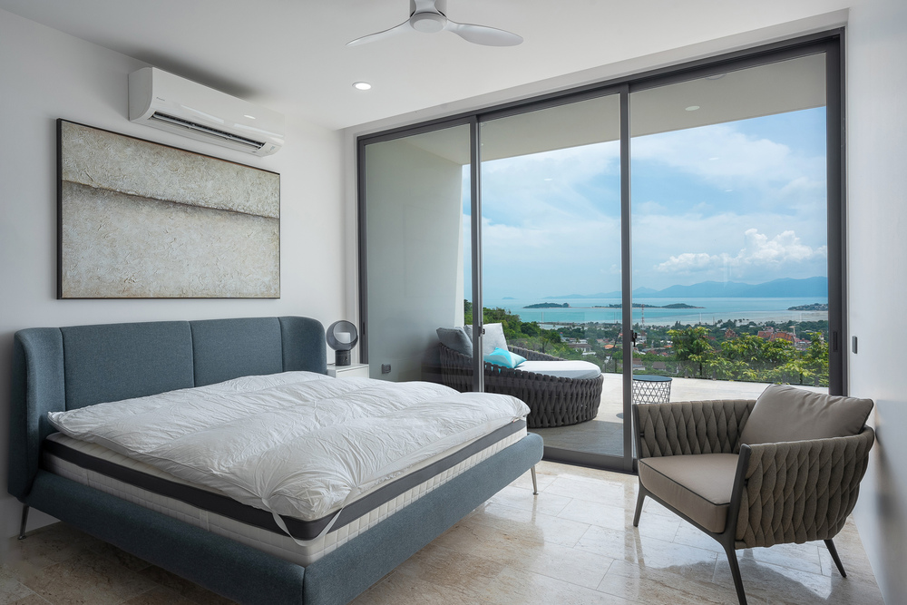 Modern 4 Bedroom Seaview Pool Villa in Plai Laem for sale