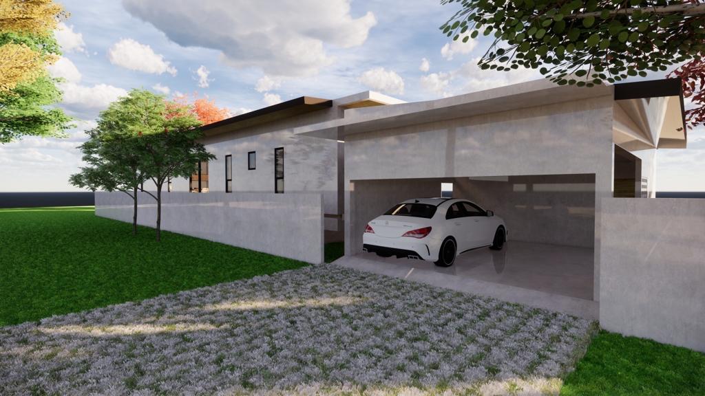 (SOLD) Modernistic 3 Bedroom Garden Pool Villa in Maenam for sale 