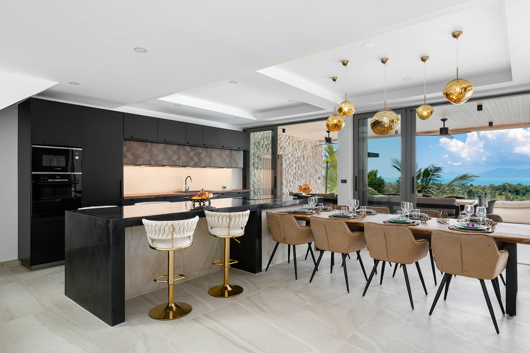 (SOLD) Villa Kelapa – Exquisite 4 Bedroom Seaview Pool Villa in Bophut for sale