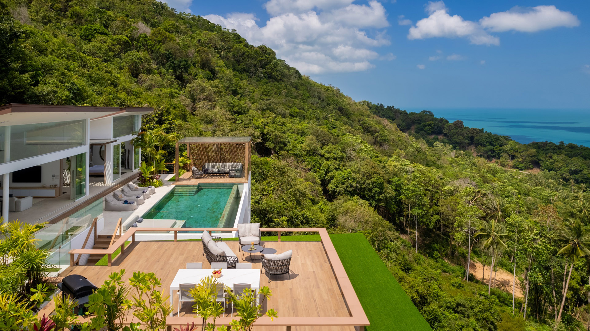 Pacific Palisade Villa Venice – 4 Bedroom Seaview Pool Villa in Bang Por for sale: Pacific Palisades Villa Venice – 4 Bedroom Seaview Pool Villa in Bang Por for sale