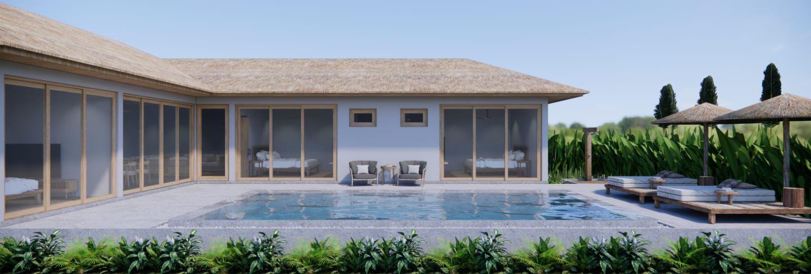 Elite Neighborhood 3 – 3 Bedroom Garden Pool Villa in Plai Laem for sale