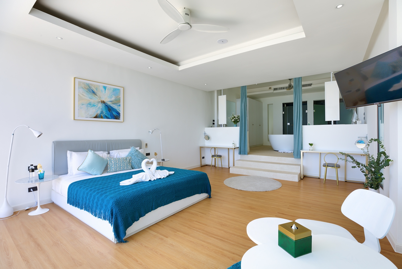 Villa Turquoise – Luxury 4 Bedroom Seaview Villa in North Chaweng for sale