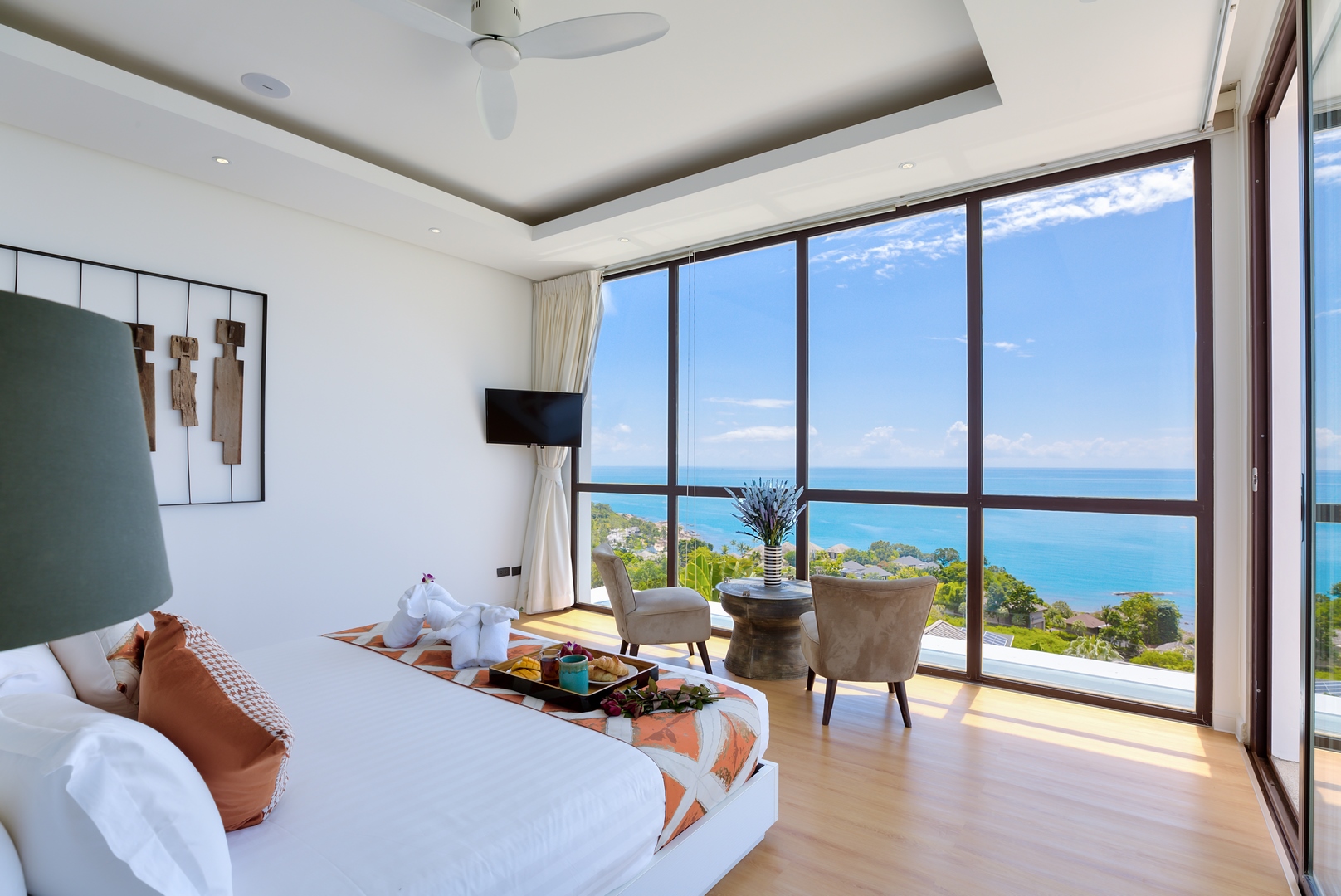 Villa Turquoise – Luxury 4 Bedroom Seaview Villa in North Chaweng for sale