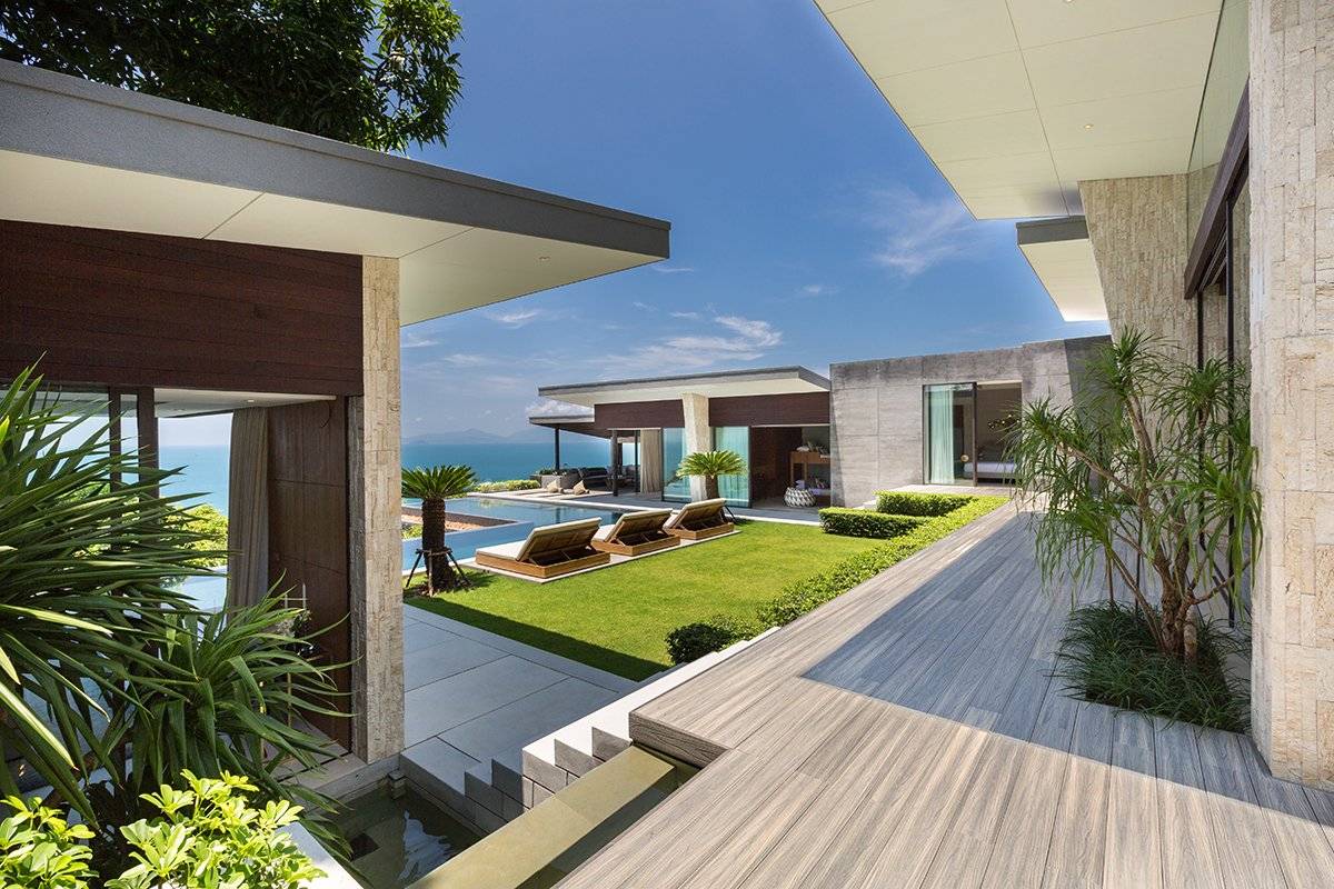 World renowned designer four bedroom seaview villa for sale in Koh Samui: World renowned designer four bedroom seaview villa for sale in Koh Samui