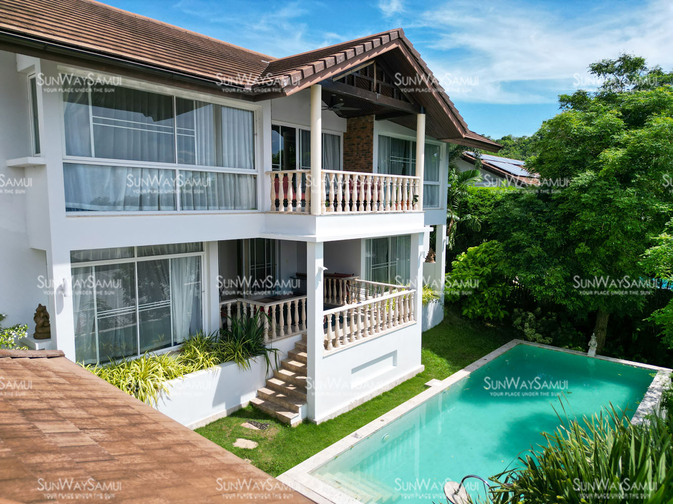 Villa Horizon 37 - Serene 3 Bedroom Seaview Pool Villa in Choengmon for sale: Villa Horizon 37 - Serene 3 Bedroom Seaview Pool Villa in Choengmon for sale