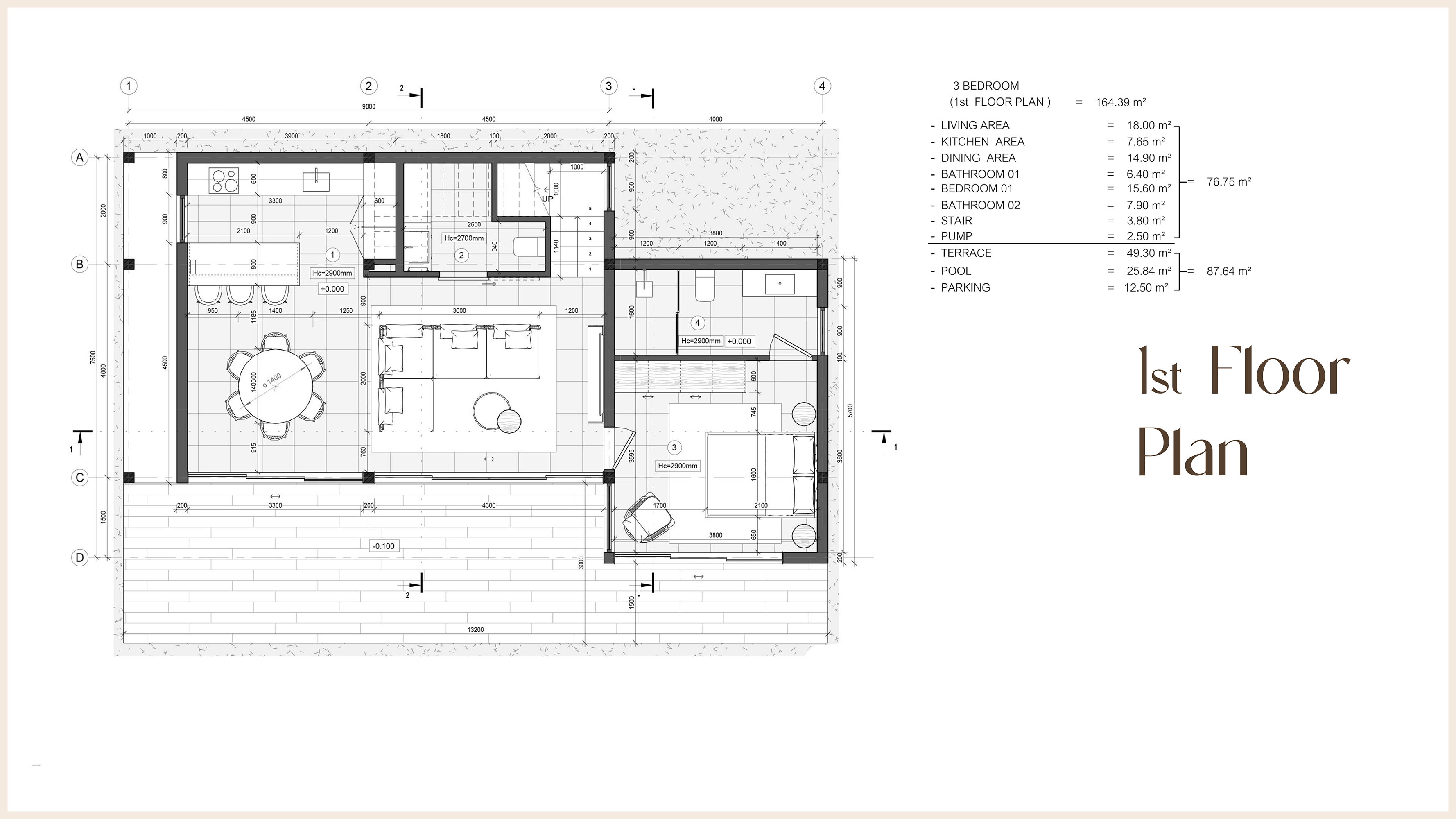 Ravi Villa – New Phase Mediterranean 3 Bedroom Garden Pool Villa in Chaweng : Ravi Villa – New Phase Mediterranean 3 Bedroom Garden Pool Villa in Chaweng 
