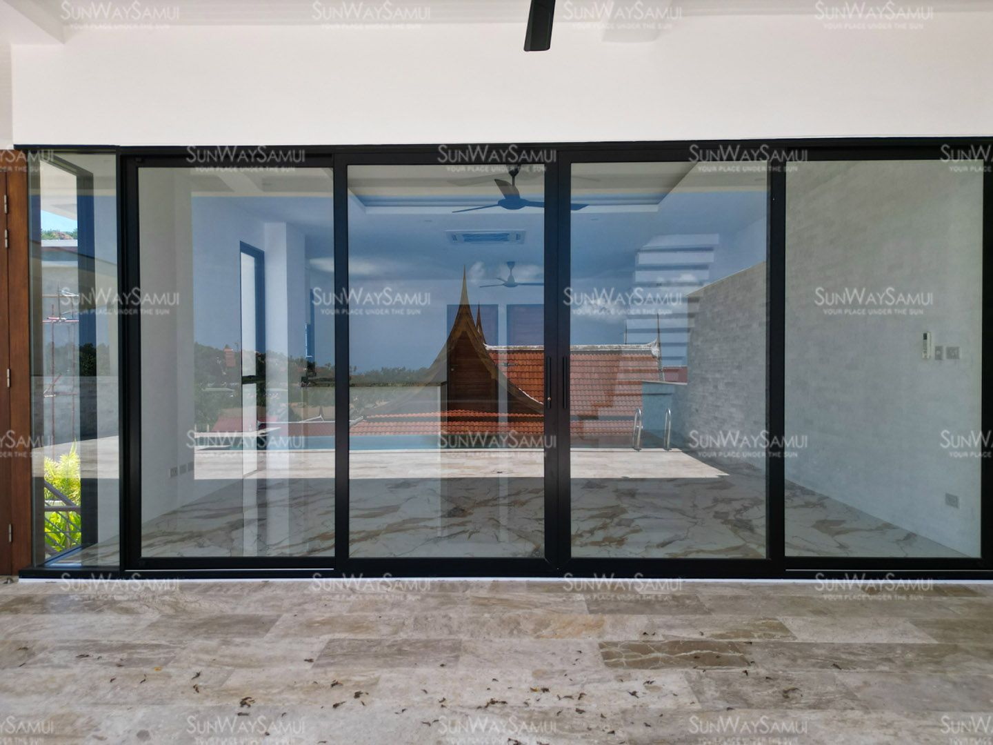 Villa Gabriela – Duplex Beachside Pool Villa with Partial Sea View in Choengmon for Sale