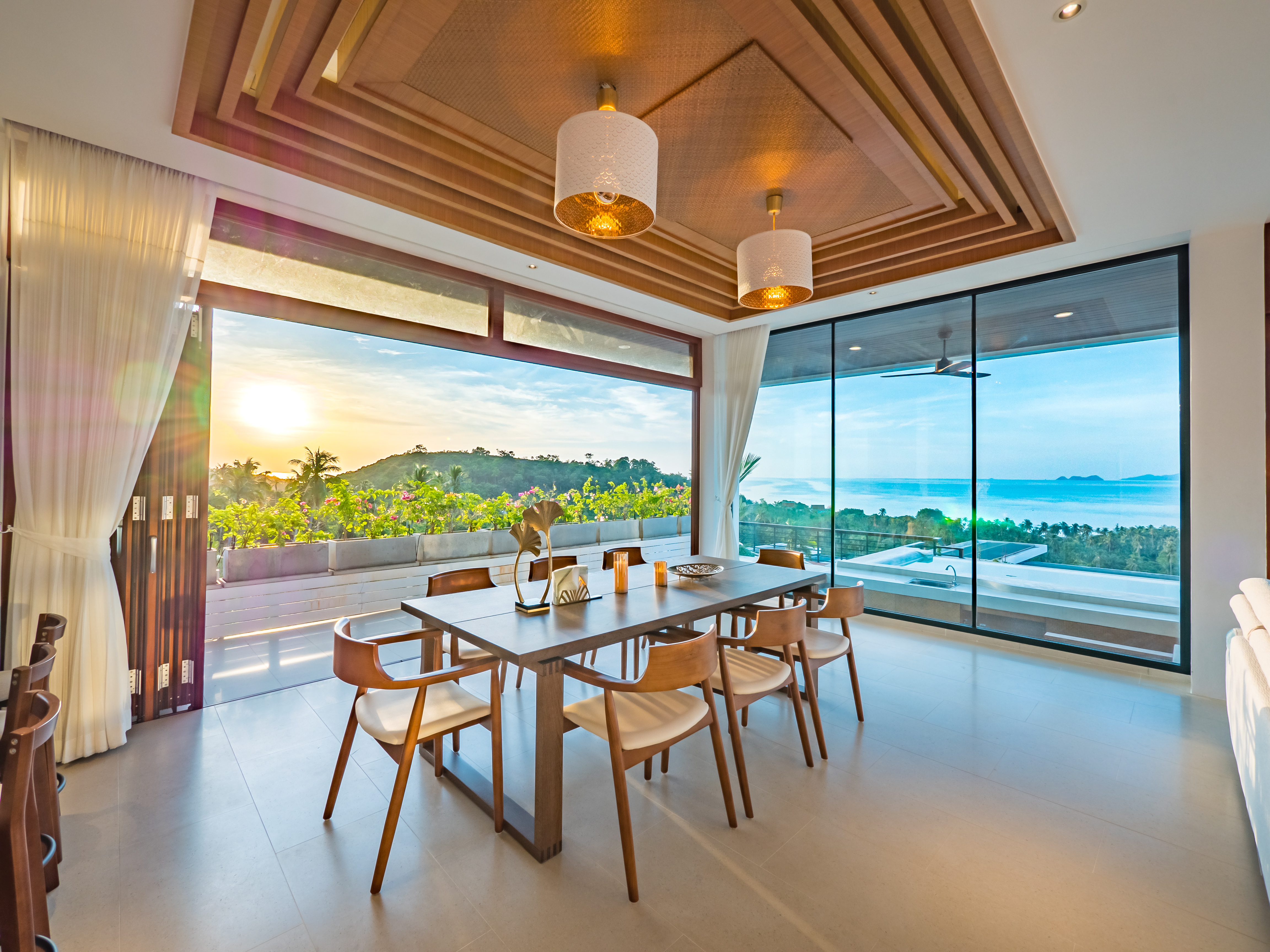 (PRICE REDUCED!) Darika Residence B5 - Dazzling 4 Bedroom Seaview Pool Villa in Bang Por for sale