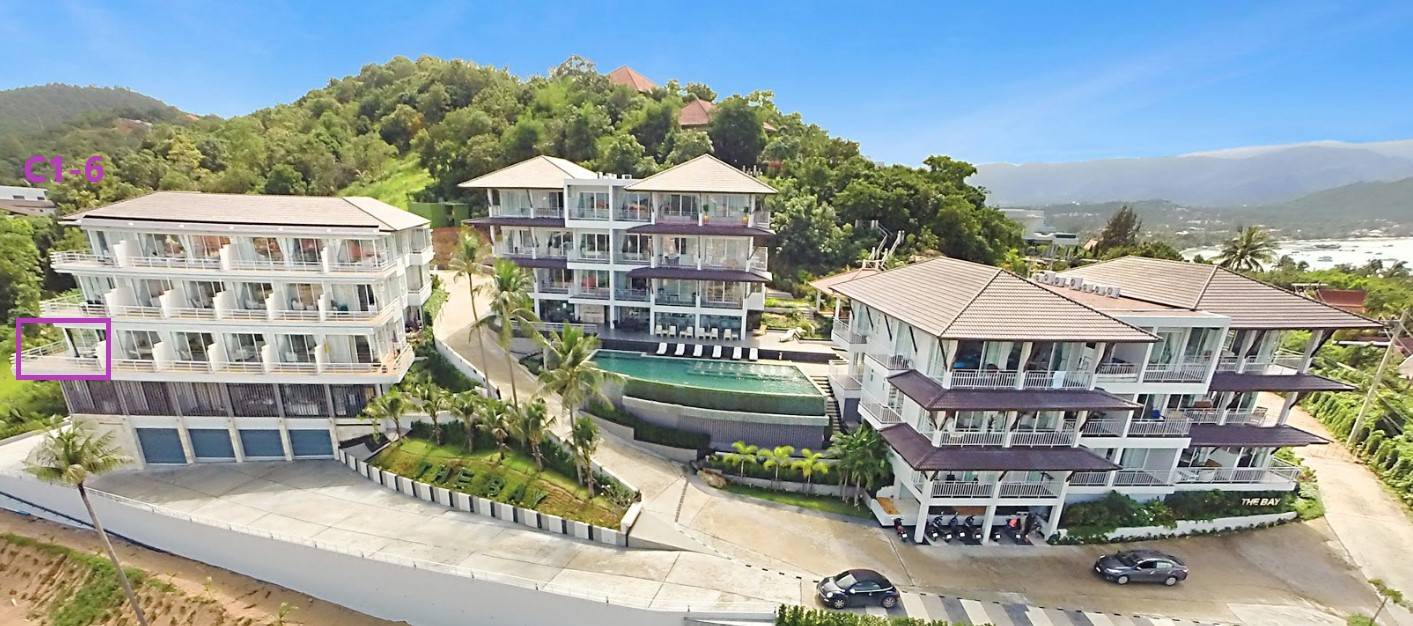 The Bay Seaview Condominium in Plai Laem for sale