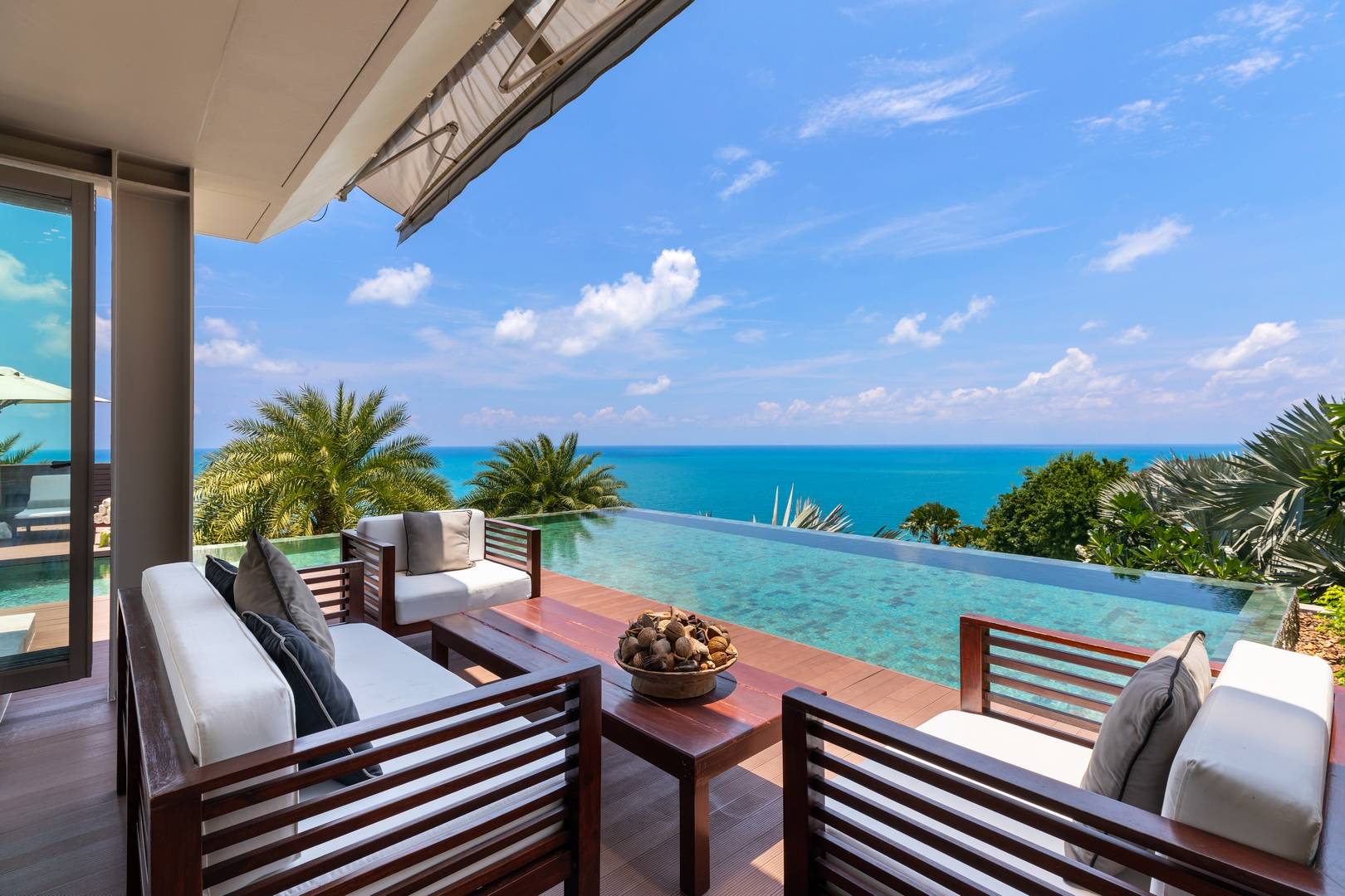 Napa Villa - Contemporary 4 Bedroom Seaview Pool Villa in North Chaweng for sale